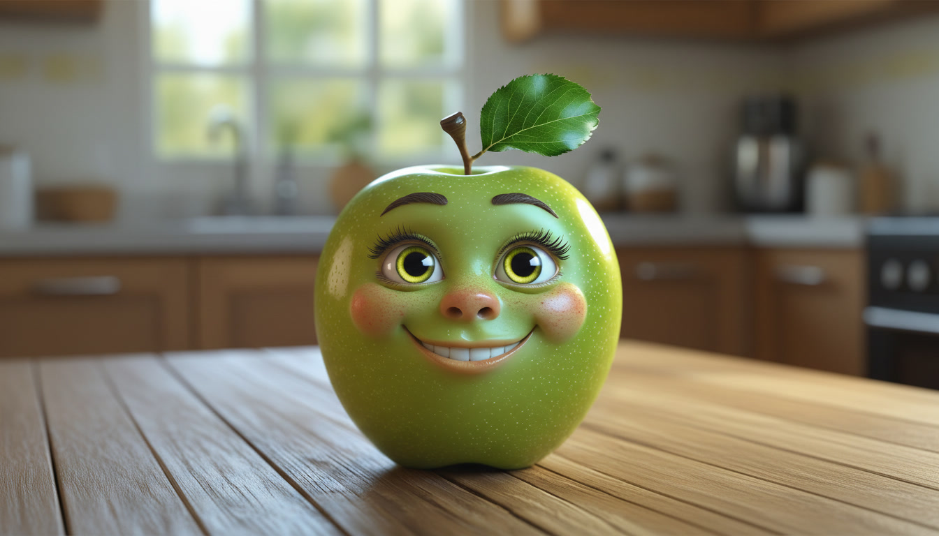 Apple background removal — Original