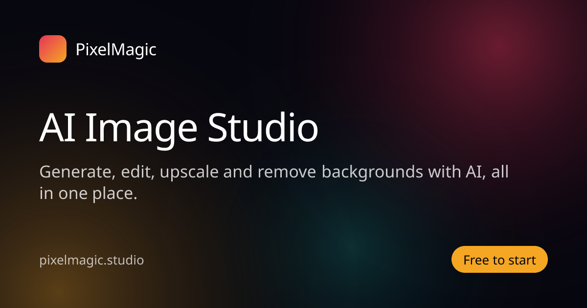 AI SVG & Vector Generator — Text or Image to SVG | PixelMagic